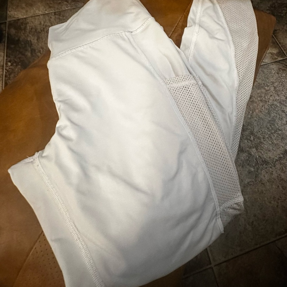 Aerie White/Knit Active Leggings